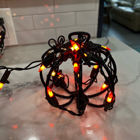 Vintage Halloween 3- D 12” Light Sculpture Pumpkin - Picture 12 of 14